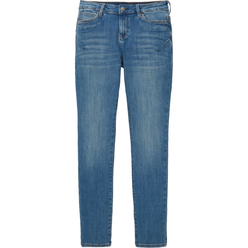 Dámske jeans Relaxed Tapered - Tom Tailor - blue denim - TOM TAILOR