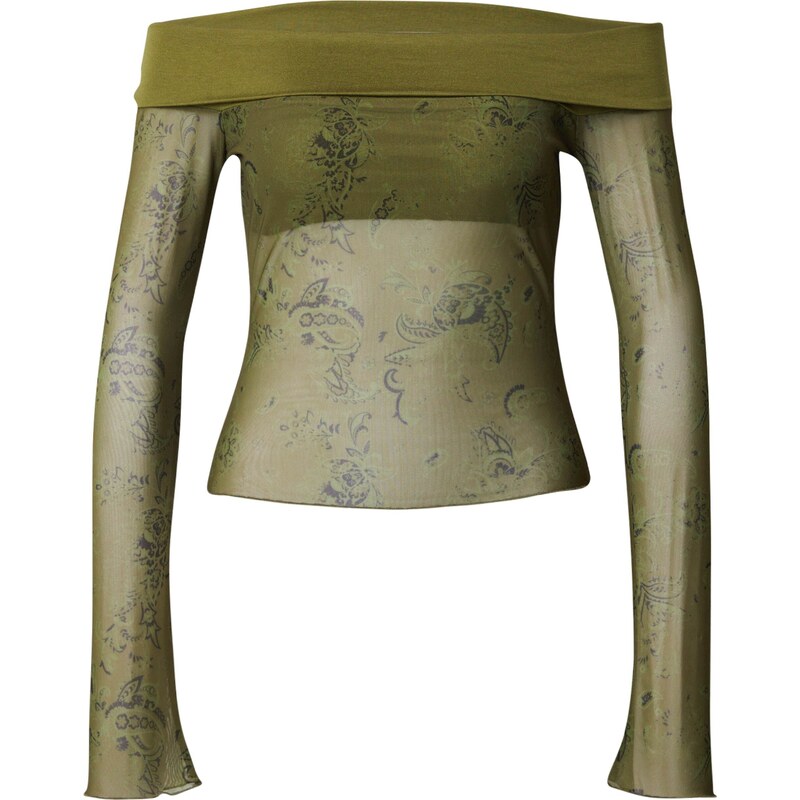 SHYX Tričko tmavomodrá / olivová 63144422