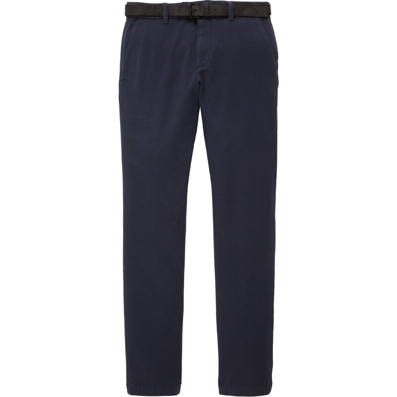 TOM TAILOR Chino nohavice Travis tmavomodrá 53031096