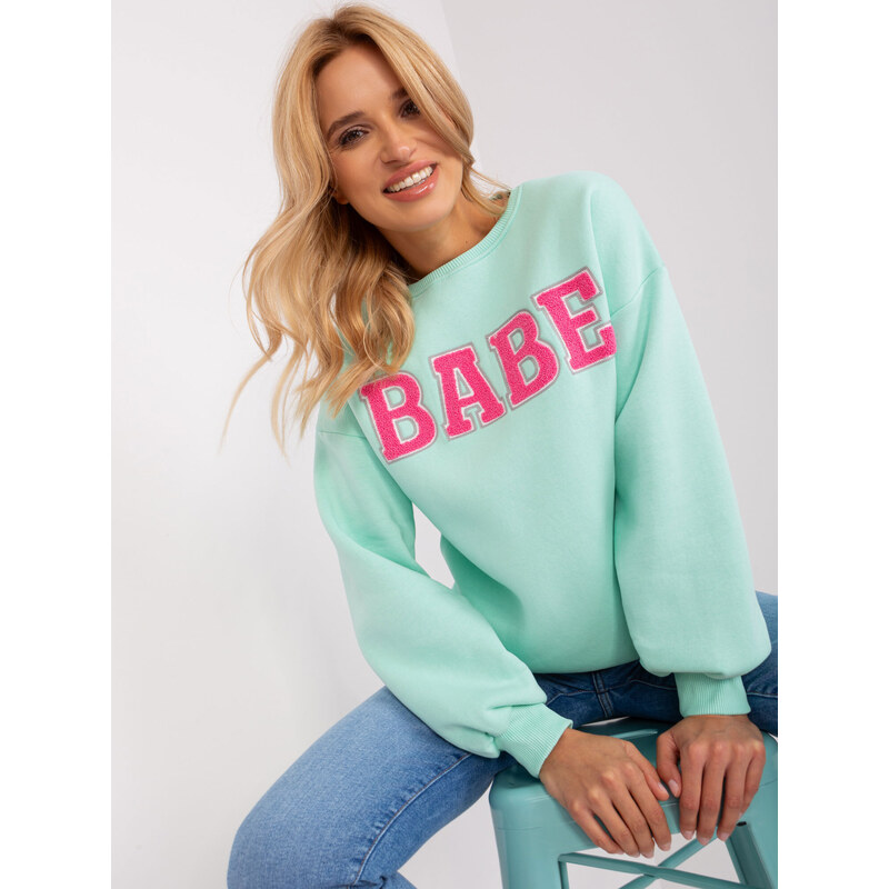 Wow Donna Sweatshirt-EM-BL-617-11.32-mint 64792447