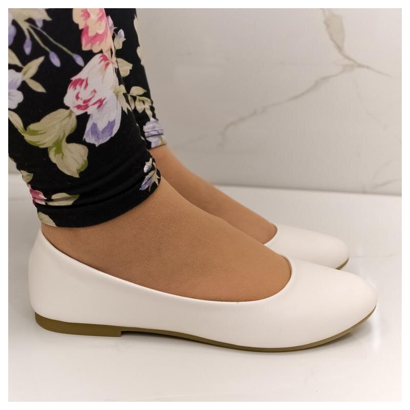 BELLA PARIS Dámske biele baleríny MALAVI 45813857