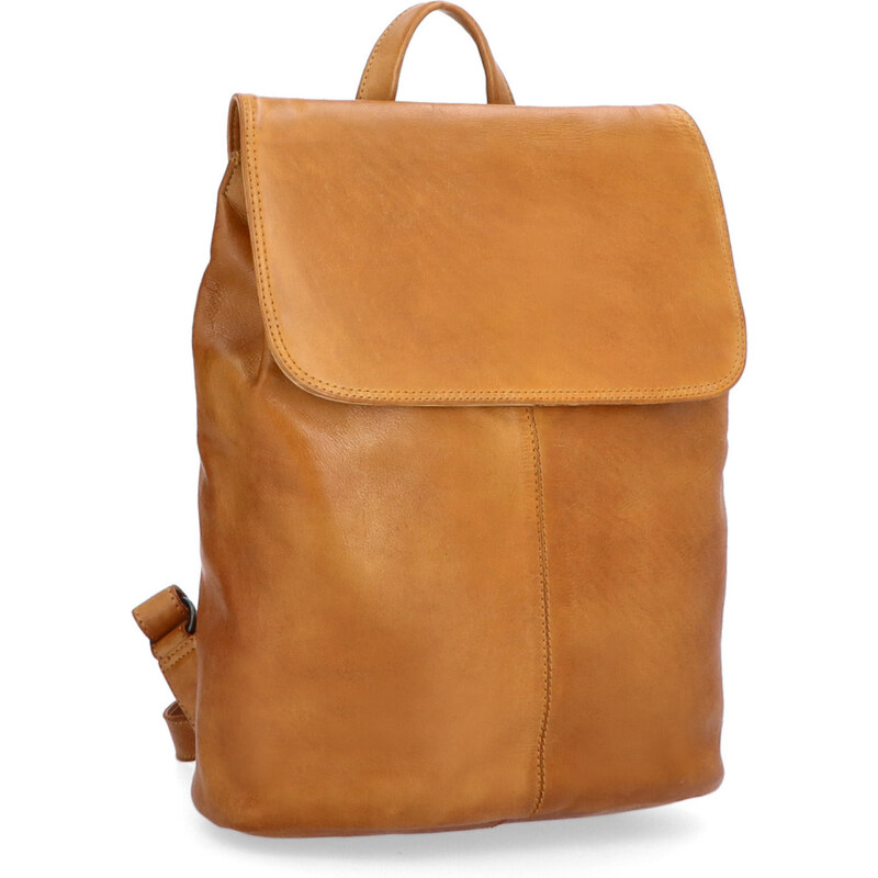 Kožený batoh Noelia Bolger žltá NB 2401 ZLU 45817753