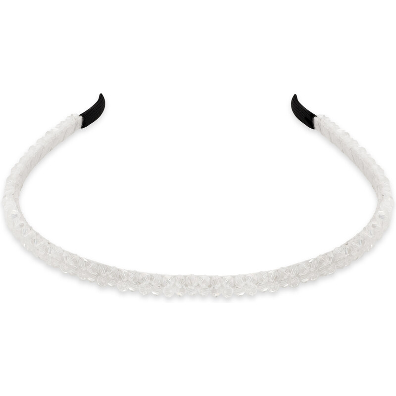 Troli Štýlová biela čelenka do vlasov 66841063