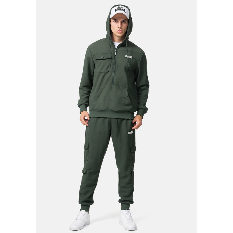 Lonsdale Mens hooded tracksuit regular fit 50647739
