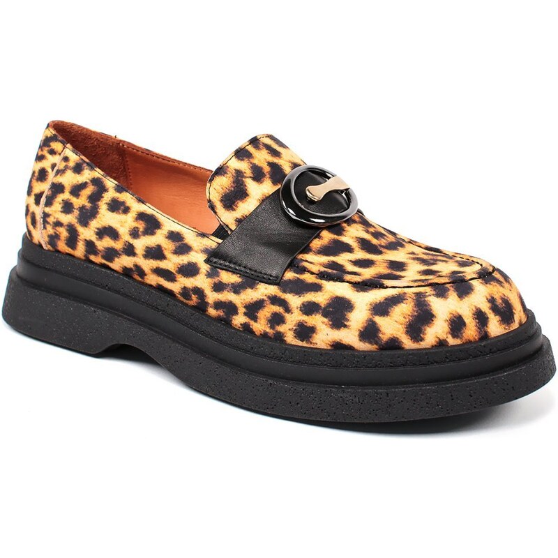 Secretshoes Mokasíny s leopardovým vzorom 45820562