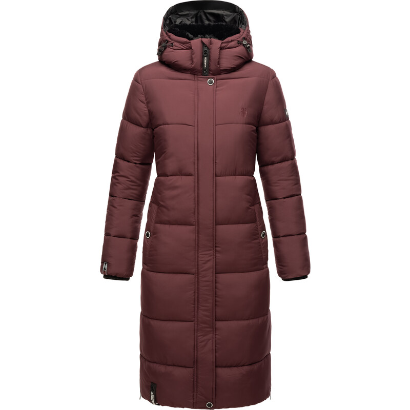 Dámska zimná dlhá bunda Reliziaa Marikoo - WINE