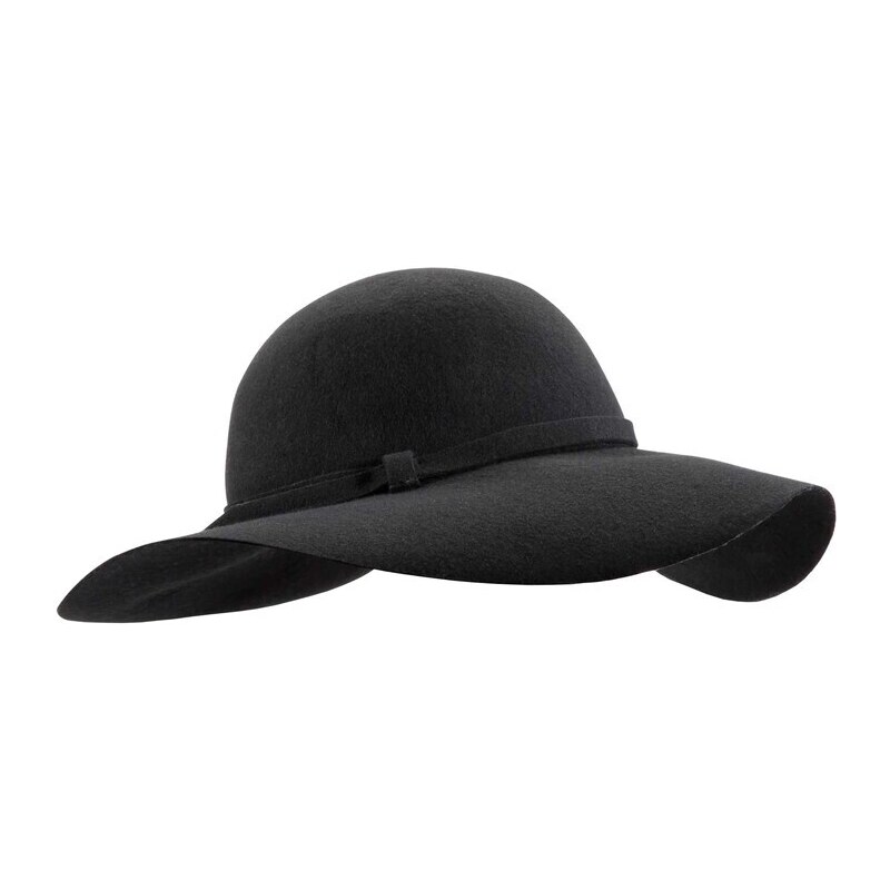 E-shop Vlnený klobúk Collezione Alessandro, čierny