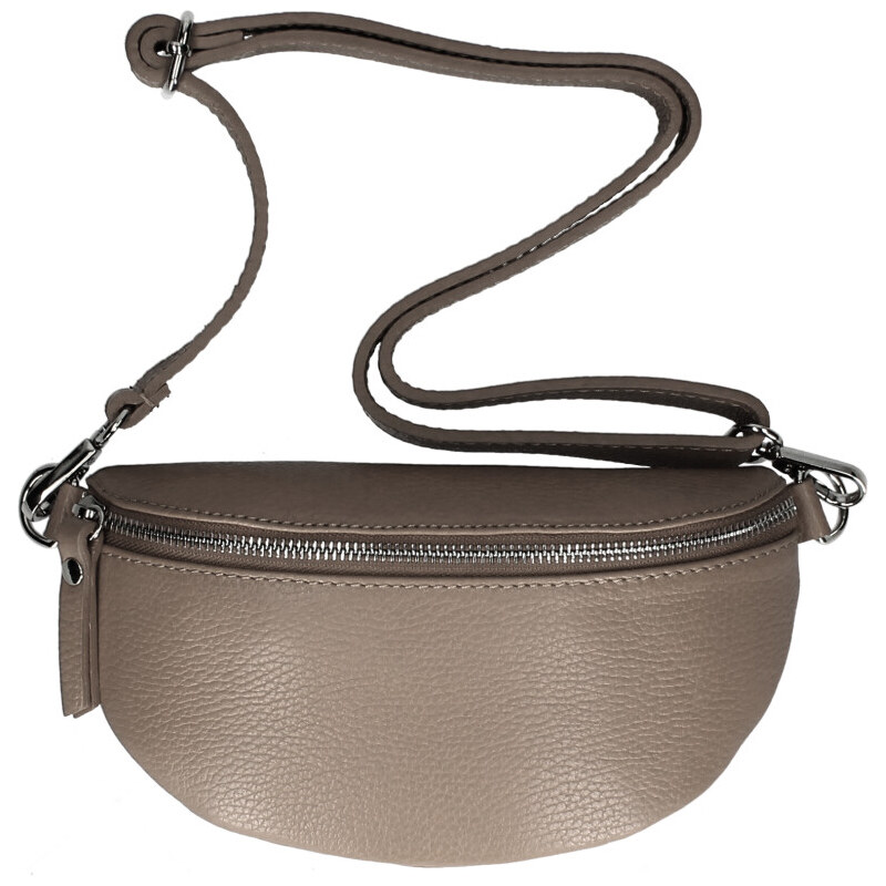 Vera Pelle Kožená dámska ľadvinka s upraviteľným popruhom Jean 45836439