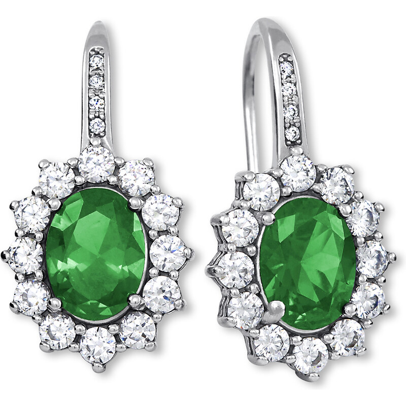 Soliter Prekrásne strieborné náušnice 436 001 00478 0400800 66592736