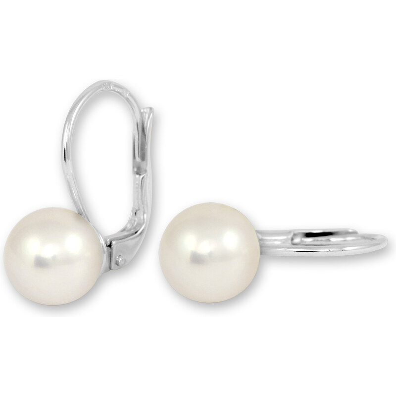 Soliter Nežné zlaté náušnice s pravými perlami 745 235 001 00397 66581629