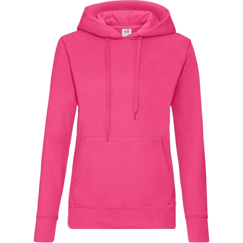 Pink Hooded Sweat Fruit of the Loom 50507869