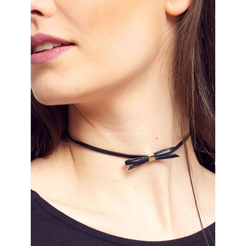 Yups Skai necklace with bow-shaped tag 50518717