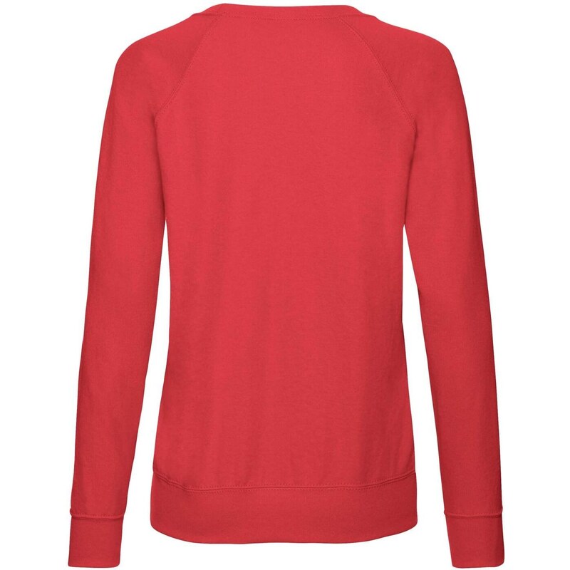 Red sweatshirt classic light Fruit of the Loom 50577171
