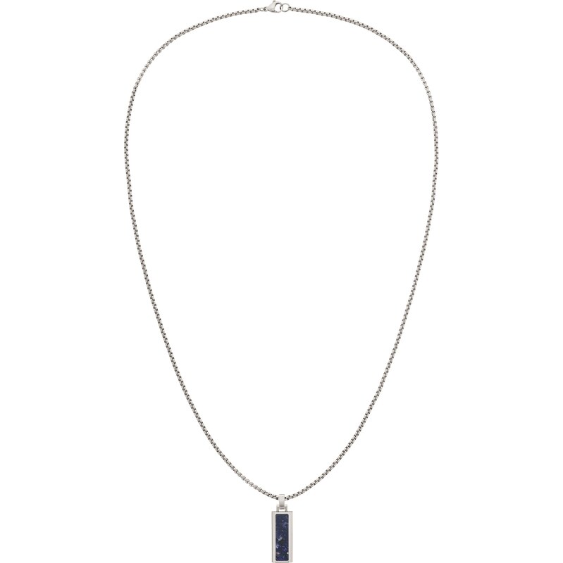 Tommy Hilfiger Originálny oceľový náhrdelník so sodalitom 2790542 66593288