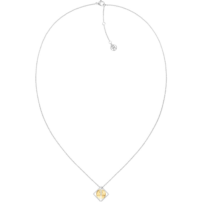 Tommy Hilfiger Moderný bicolor náhrdelník Framed Stones 2780796 66595503