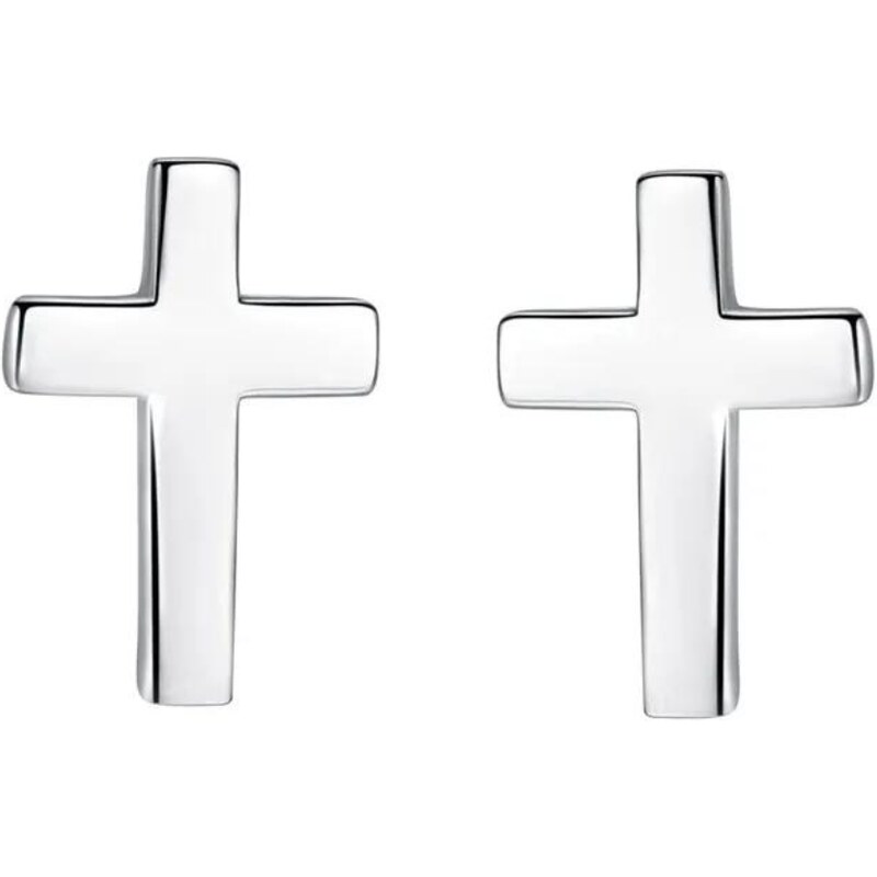 Olivie Strieborné náušnice KRÍŽOK 7788 45854599