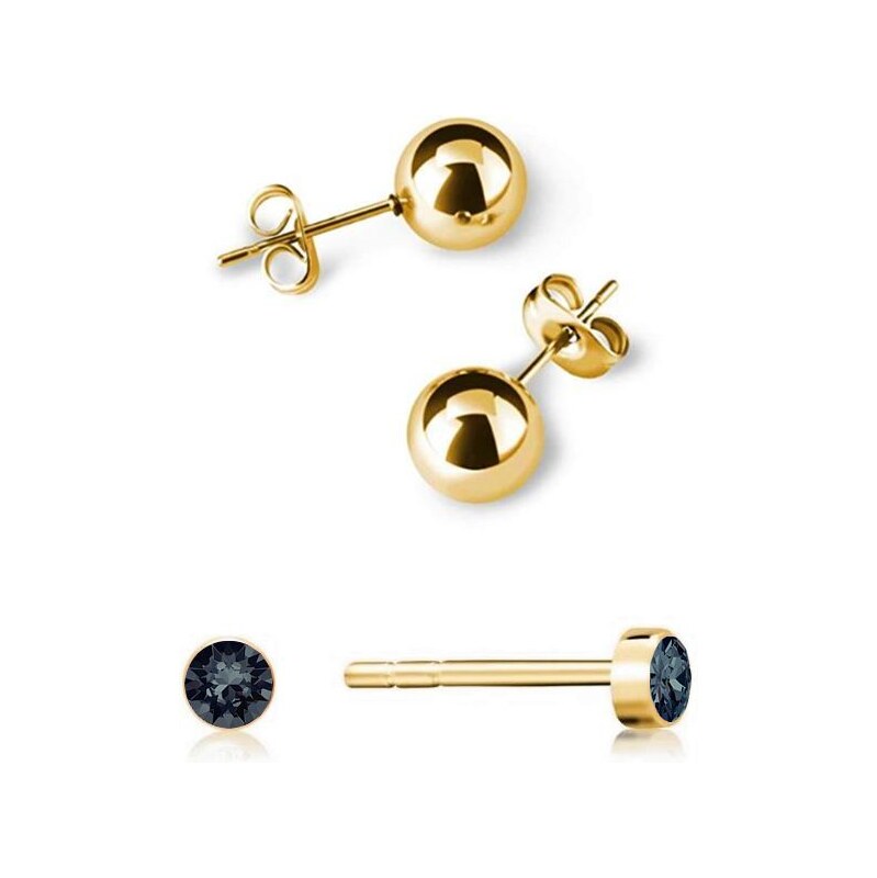 SWAROVSKI Elements Swarovski e. set dvoch párov náušíc Scarlet see3801 45846648