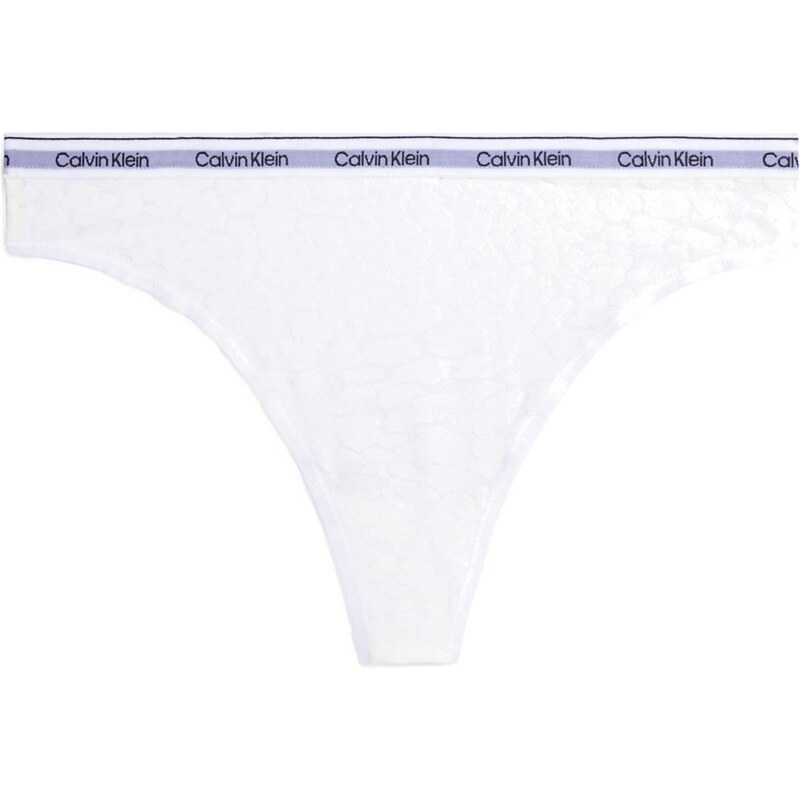 Calvin Klein Underwear Tangá fialová / biela 47067974