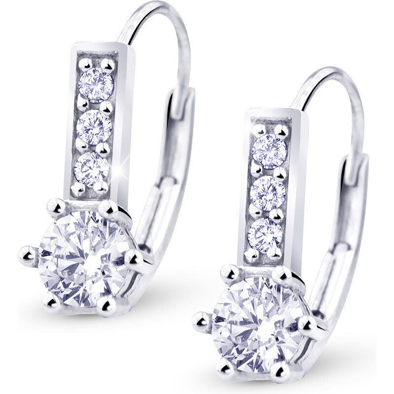 Cutie Jewellery Krásne visiace náušnice so zirkónmi Z8057-50-10-X-2 66587069