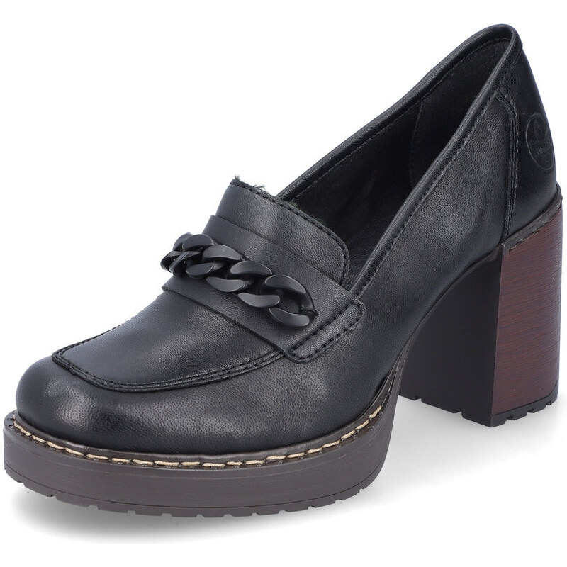 Dámske lodičky Rieker Y4150-00 čierne 51275897