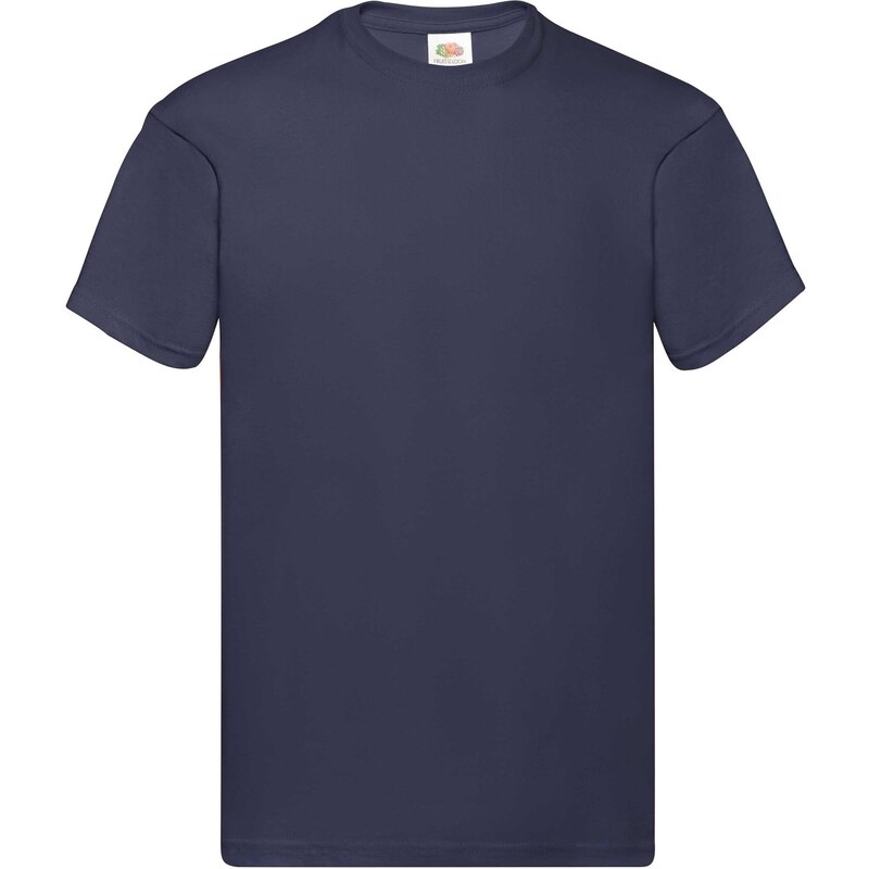 Navy blue mens t-shirt Original Fruit of the Loom 50507441