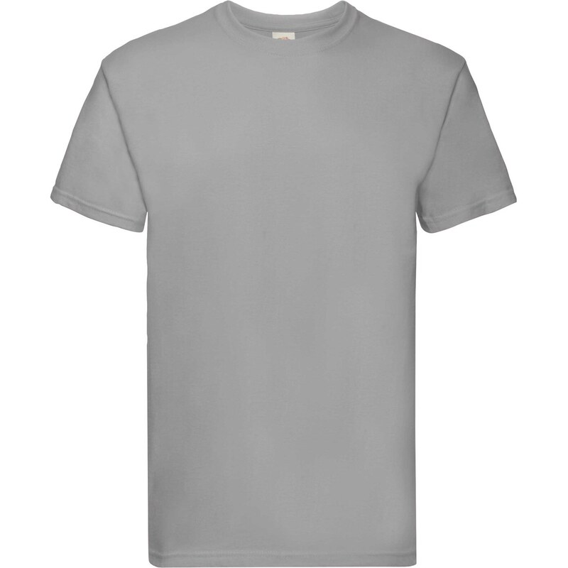 Super Premium Fruit of the Loom Mens Grey T-shirt 50507436