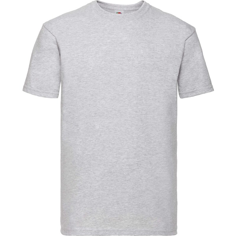 Super Premium Fruit of the Loom Mens Grey T-shirt 50592741
