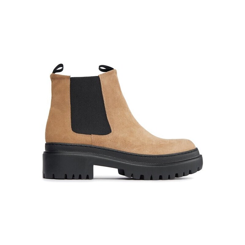 Členková obuv s elastickým prvkom Pollini 45867365