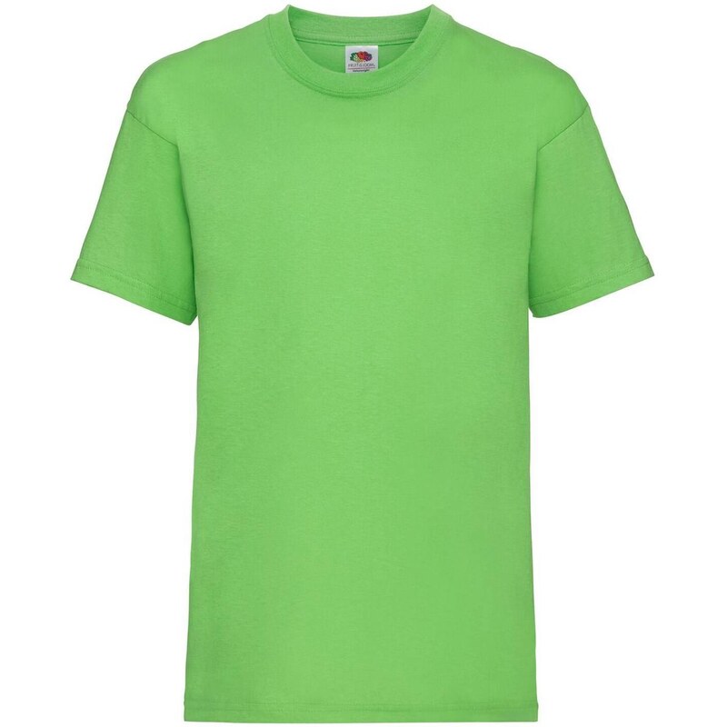 E-shop Green Fruit of the Loom Kids Cotton T-shirt