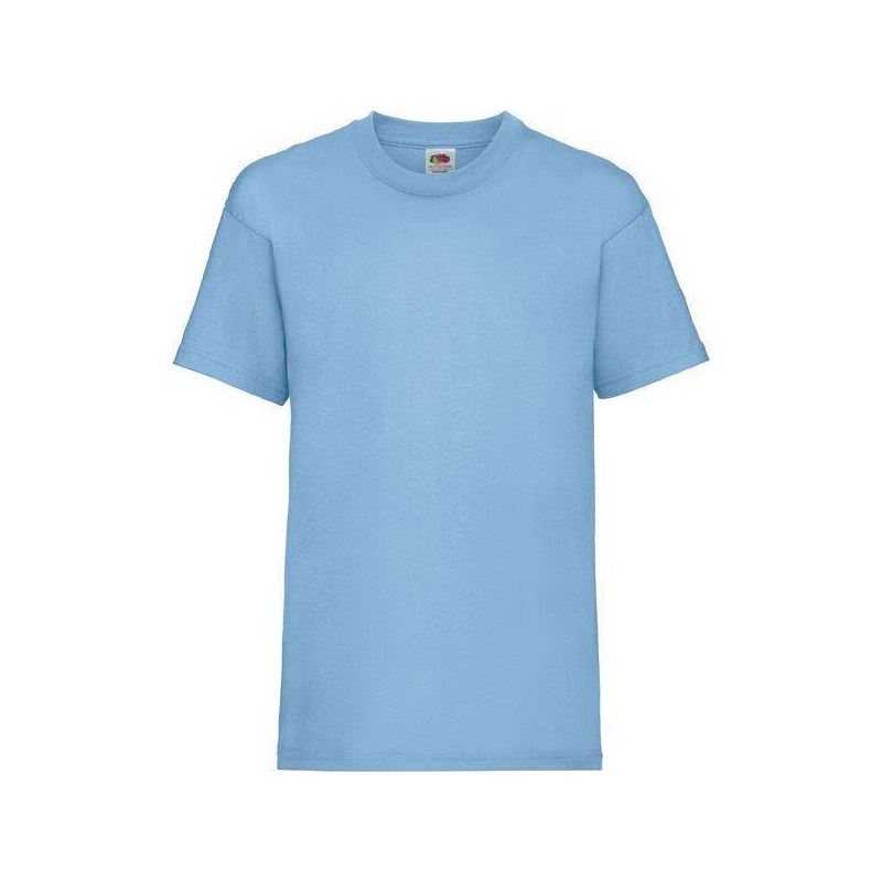 E-shop Tričko Fruit of the Loom Blue Cotton