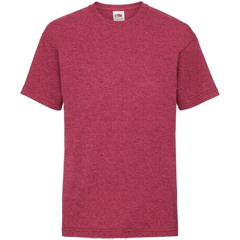 E-shop Red Fruit of the Loom Cotton T-shirt