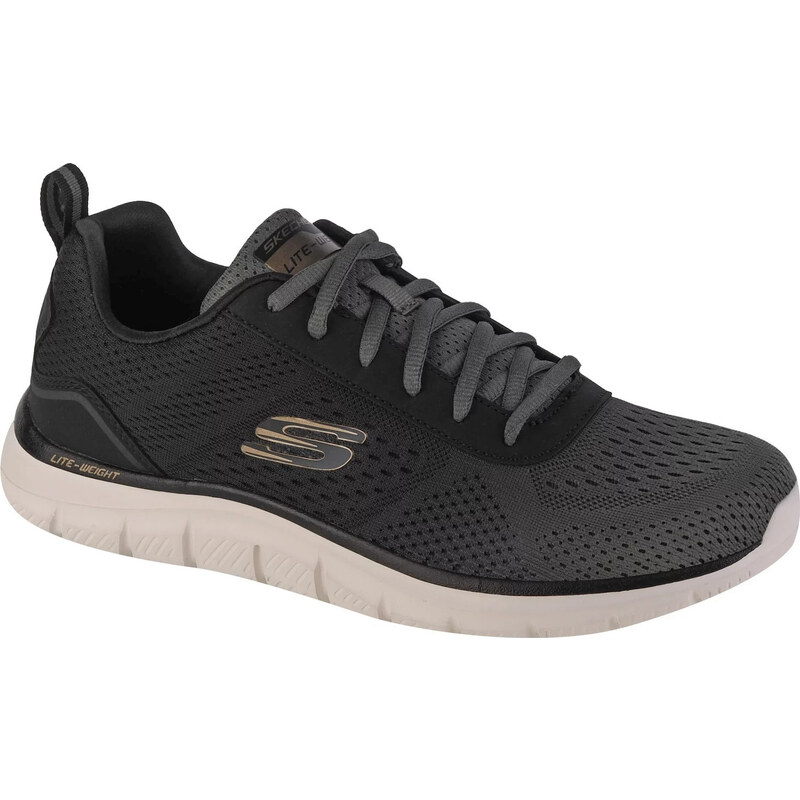 Tmavosivé pánske tenisky Skechers Track - Ripkent 232399-OLBK 45531290