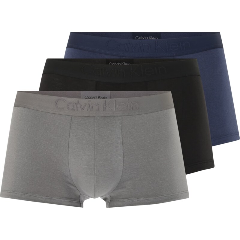 Calvin Klein Underwear Boxerky tmavomodrá / sivá / čierna 45879565