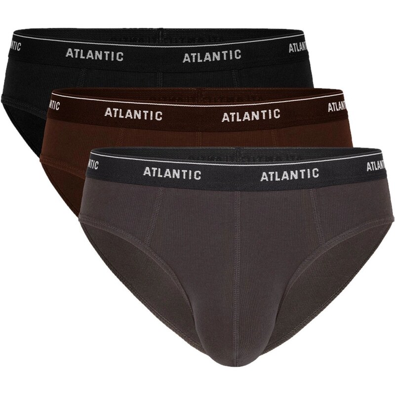 Atlantic Pánske slipy 3 pack 157/1 mix 58325697