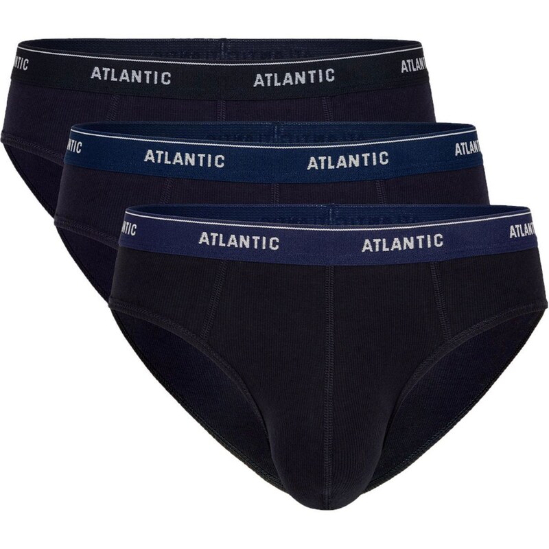 Atlantic Pánske slipy 3 pack 157 mix 58325698