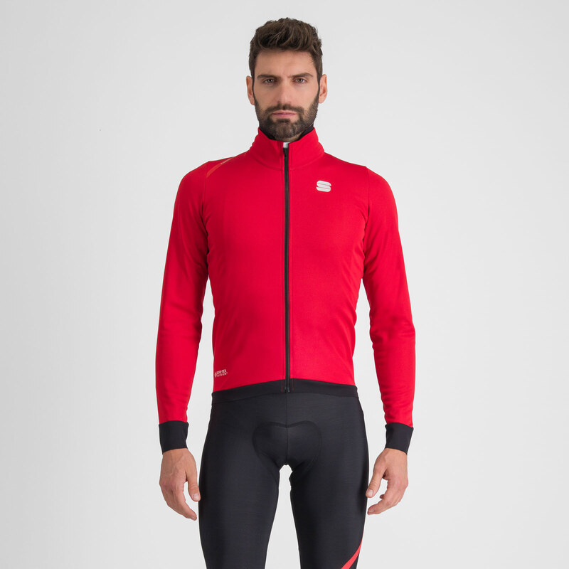 Sportful FIANDRE cyklistická bunda, červená 58444049