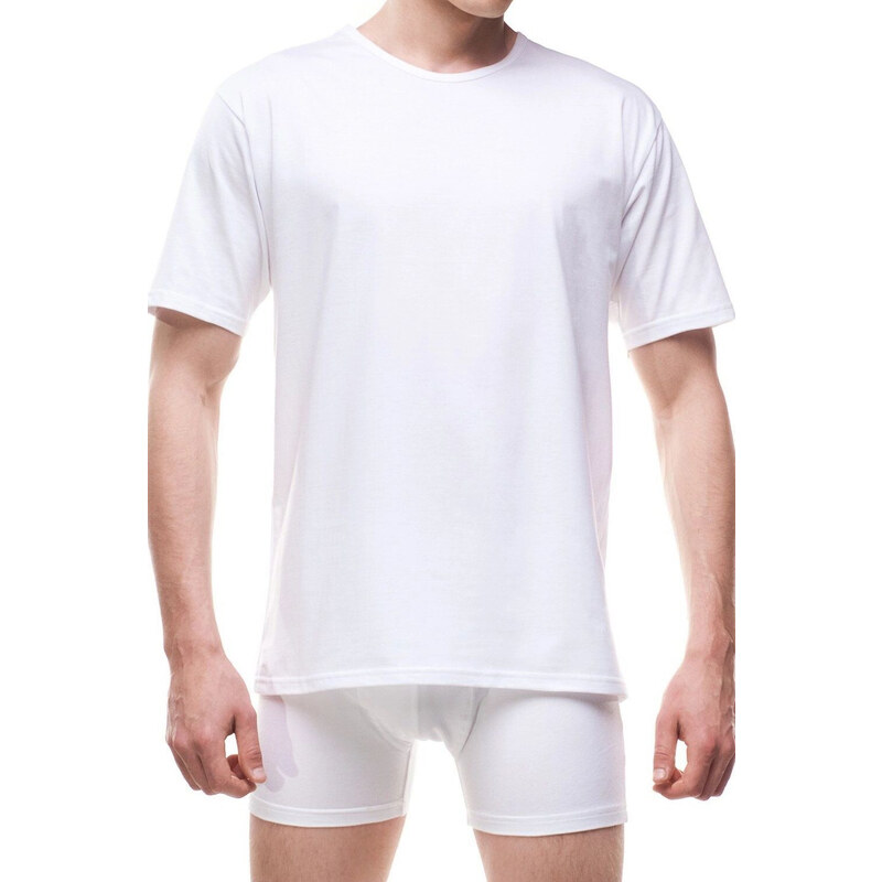 Pánske tričko 202 Authentic new white - CORNETTE 49769926