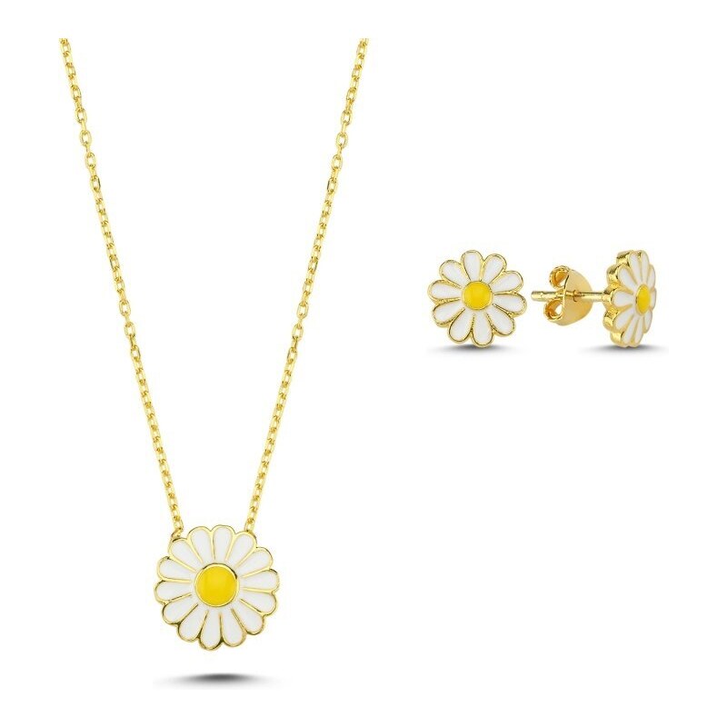 Olivie Sada šperkov SEDMOKRÁSKA GOLD 7808 45902258