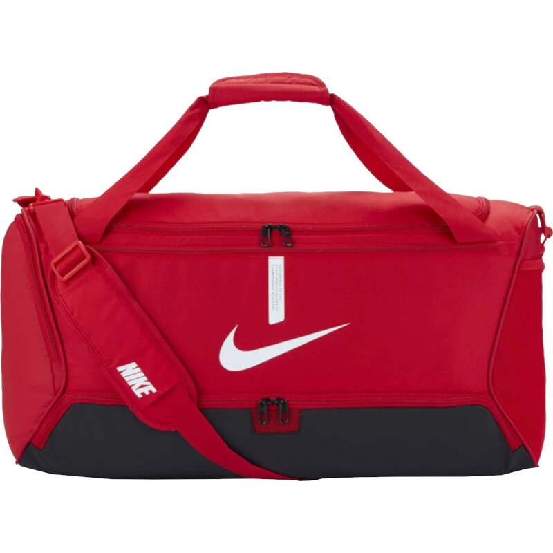 Červená športová taška Nike Academy Team M CU8090-657 45893369