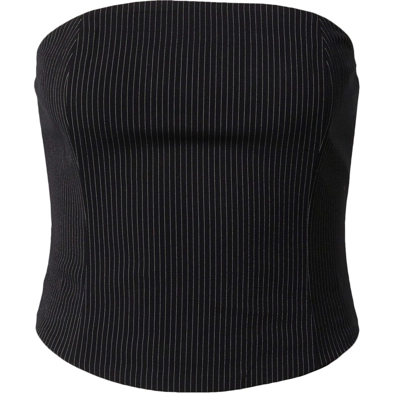 ABOUT YOU x Toni Garrn Top Bianca čierna / biela 47469563