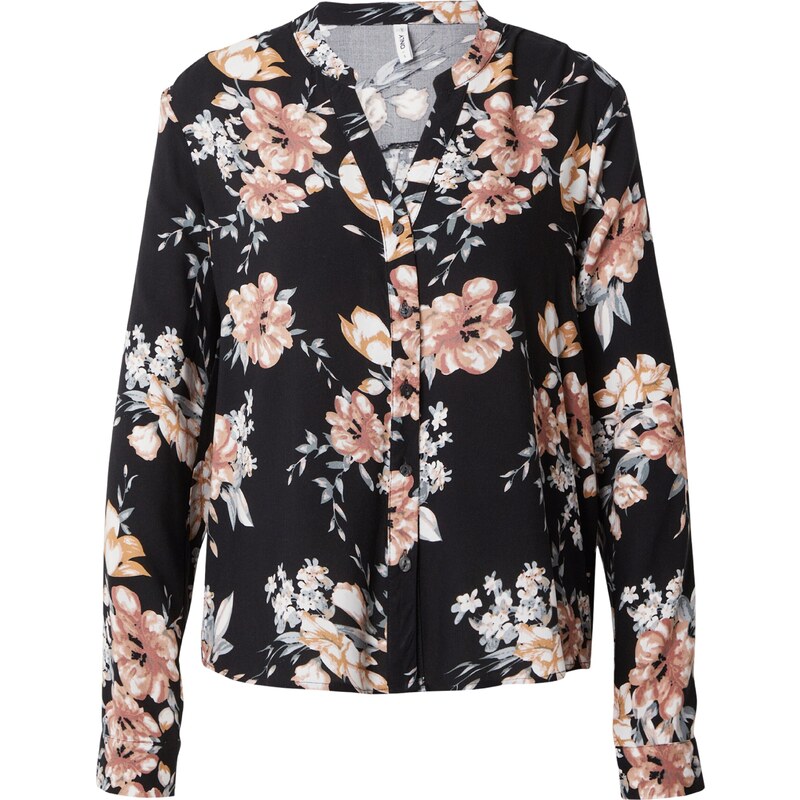 ONLY Blúzka NOVA púdrová / pastelovo červená / čierna / biela 54265860