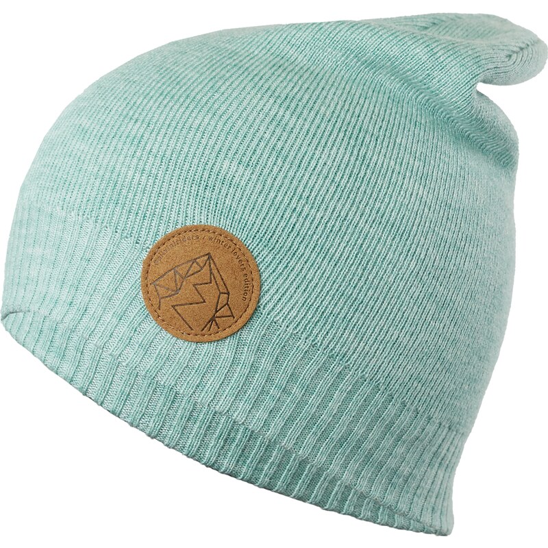 Unisex pletená čiapka Silvini Verde tyrkysová 45911509