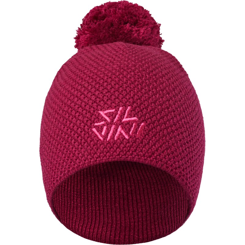 Unisex pletená čiapka Silvini Airoso fialová 45915307