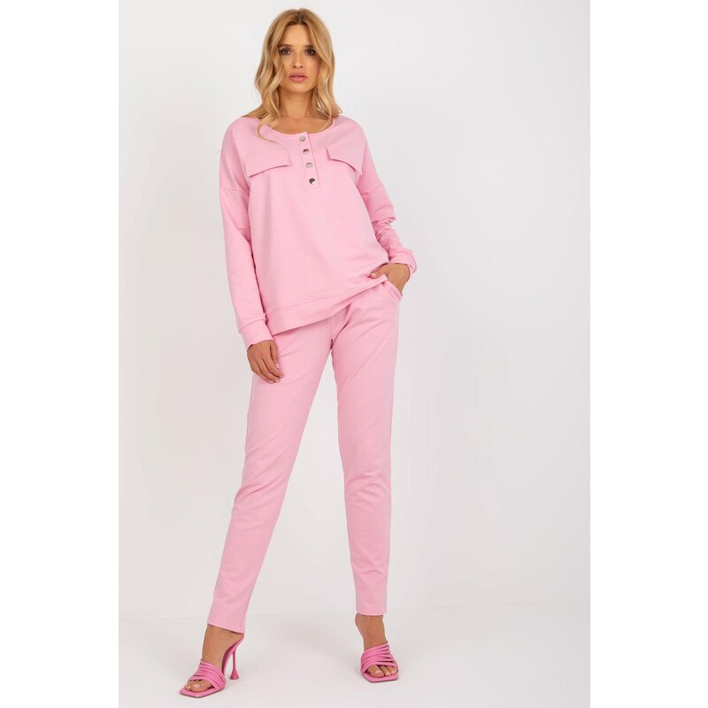 MladaModa Tepláková súprava model 31506 jasná ružová 46490841