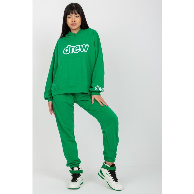 MladaModa Tepláková súprava Drew zelená 46490999