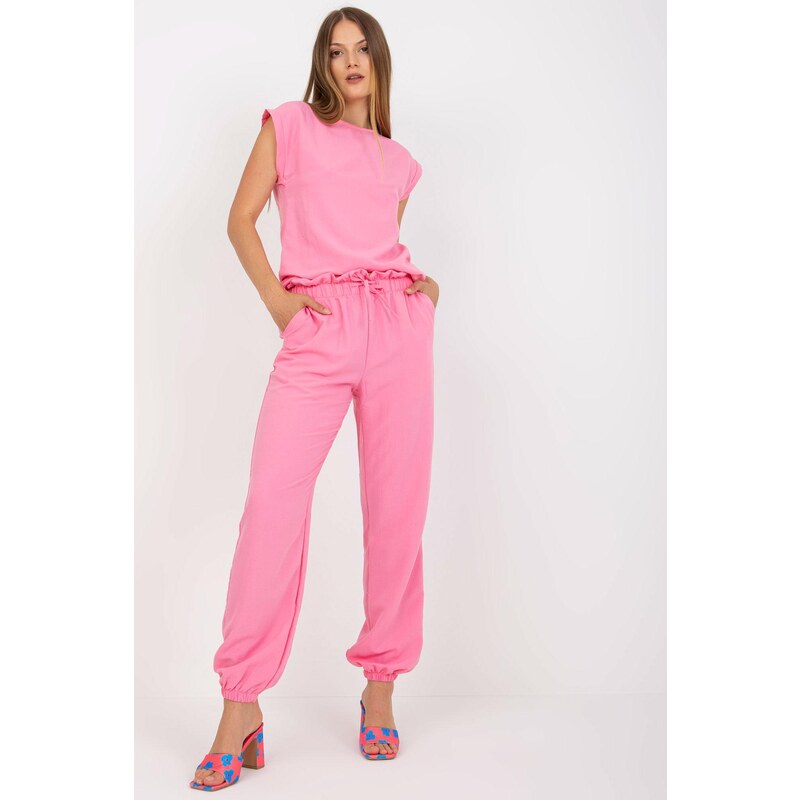 MladaModa Tepláková súprava model 30309 jasná ružová 46491059