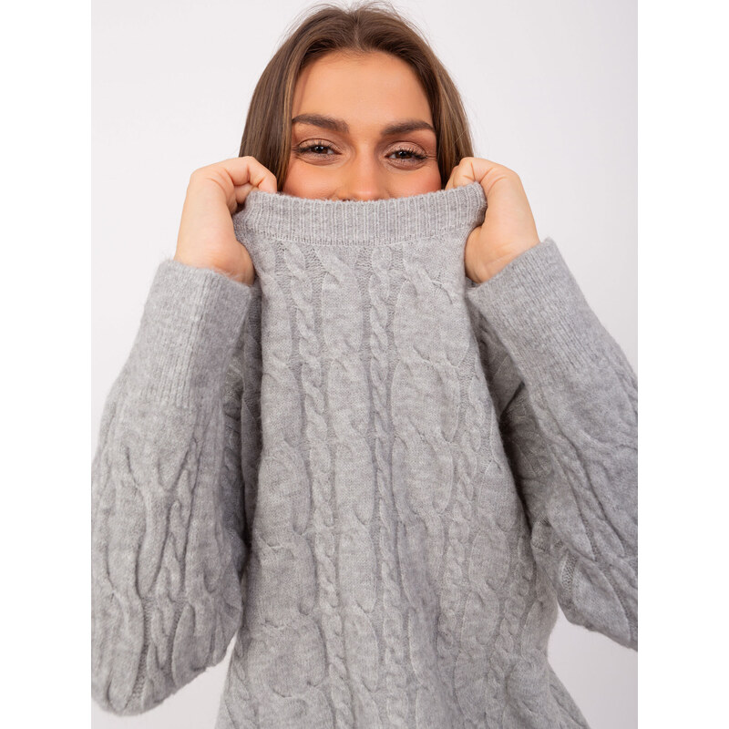 Wool Fashion Italia Sweater-AT-SW-2335.27-gray 64686403