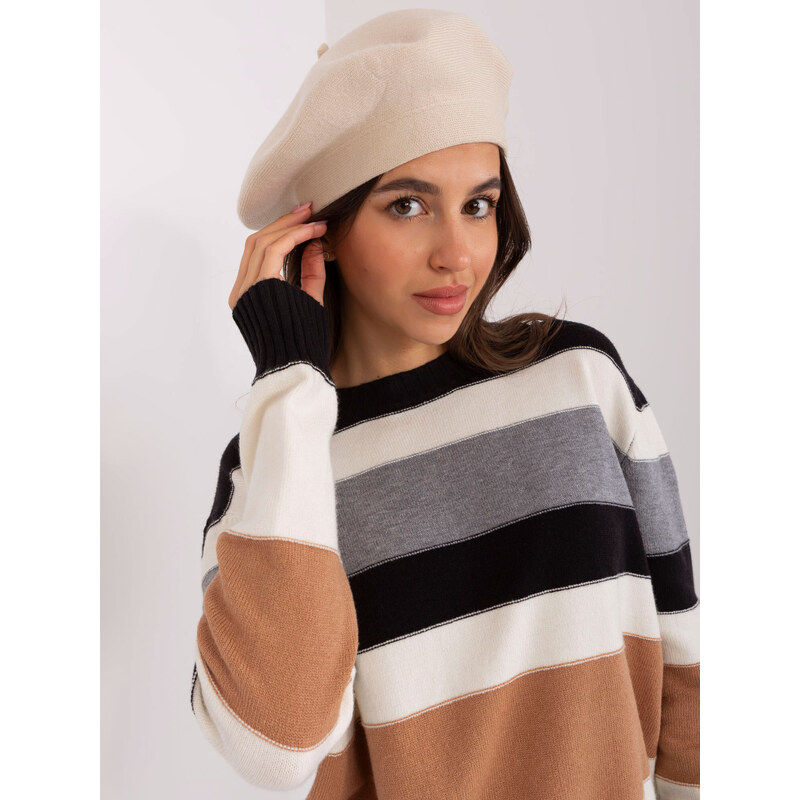 Wool Fashion Italia Cap-AT-CZ-231305.82P-light beige 66126886