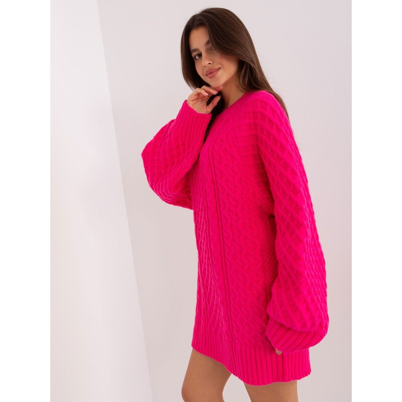 Wool Fashion Italia Sweater-AT-SW-2367-2.64P-Fuchsia 64688637