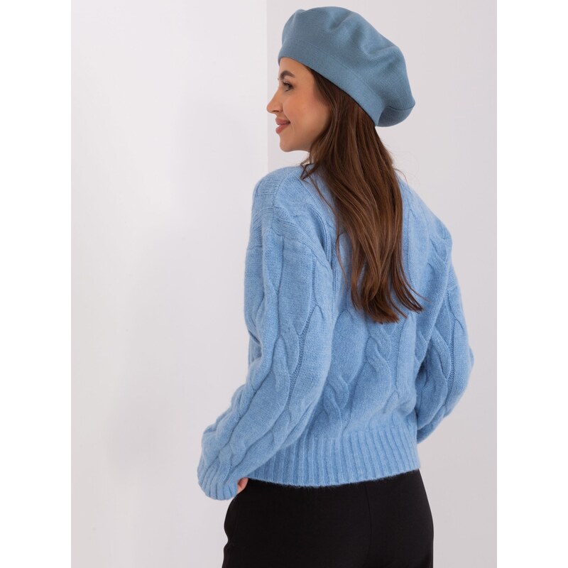 Wool Fashion Italia Cap-AT-CZ-231305.85P-Grey-Blue 64686854